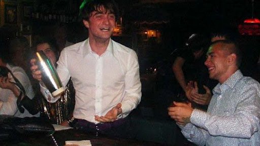Radcliffe grabó ebrio escenas de Harry Potter