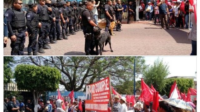 En Querétaro, el gobierno panista vuelve a maltratar a la gente