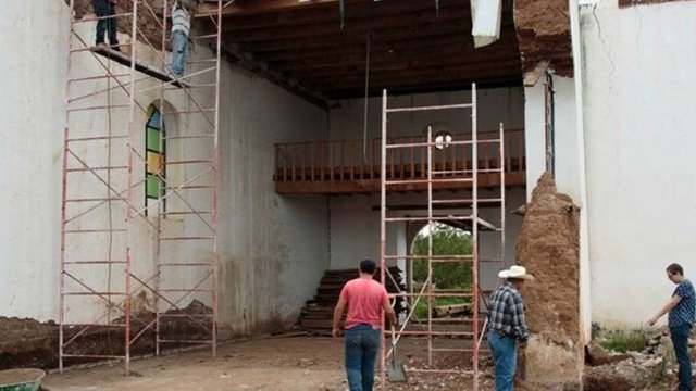 Restaurarán templo de la Virgen del Refugio en Guerrero
