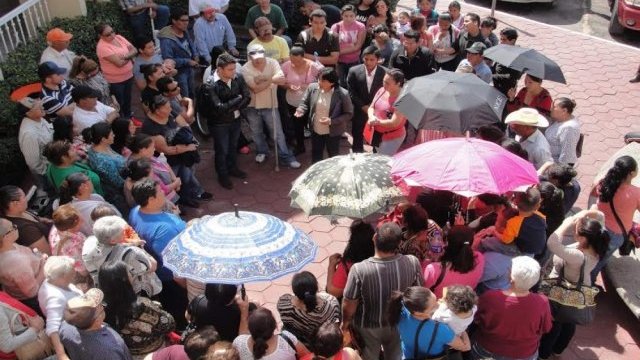 Arrecian su lucha por terrenos para vivienda, antorchistas de Ciudad Delicias