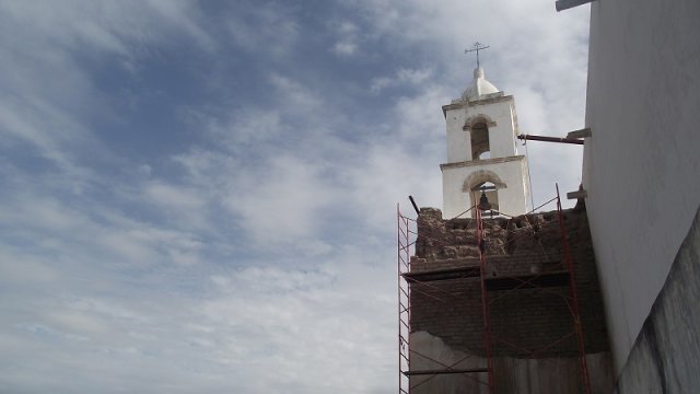 Recorta gastos Alcaldía de Conchos para restaurar templo