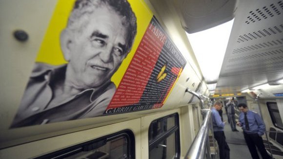 El metro de Moscú se suma al homenaje a García Márquez