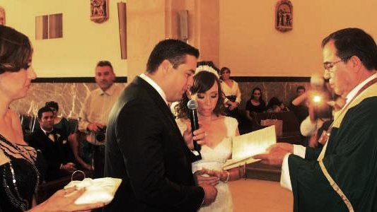 Los diputados Brenda Ríos y Alex Le Barón, se casaron este sábado