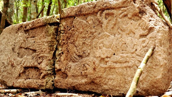 Hallan 19 estelas en nueva ciudad maya de Chactún