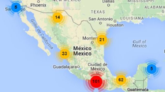 Organizaciones de periodistas crean un mapa de agresiones en México