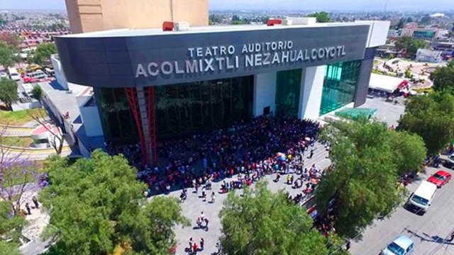 Festeja Antorcha 1er aniversario del Teatro Acolmixtli Nezahualcóyotl 