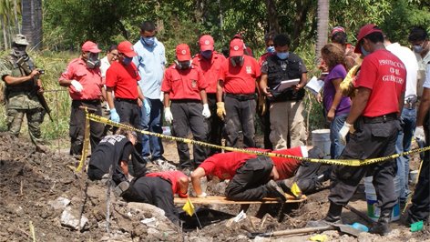 Encuentran más cuerpos: 32 en Tamaulipas y 11 en Durango