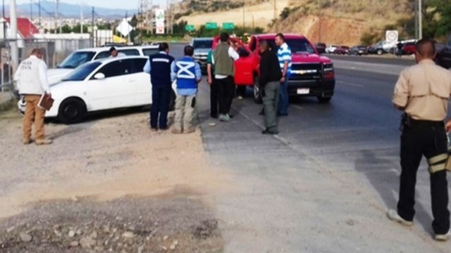 Intentan secuestrar a un empresario foráneo en Parral; rafaguean su auto