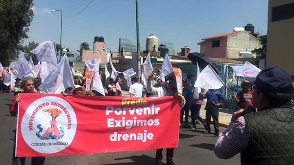 Antorchistas de Tláhuac se manifestarán en el Congreso de la CDMX porque alcalde de Tláhuac no cumple