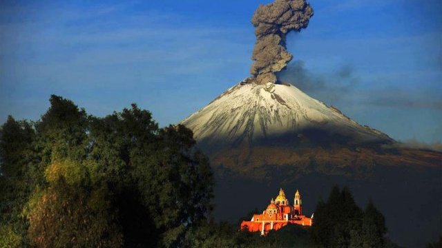 Hay nuevas exhalaciones del Popocatépetl