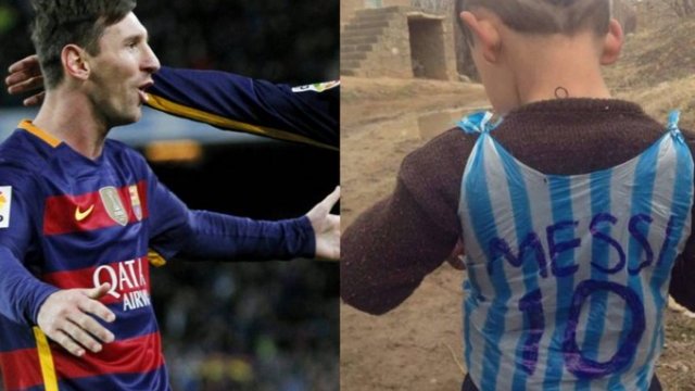 Niño afgano que se volvió viral por su ’playera’ de Messi por fin conocerá a su ídolo