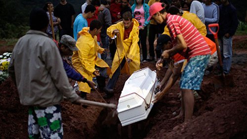 Son ya 886 muertos por las lluvias en Brasil