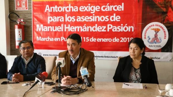Marchará Antorcha en Puebla durante el Informe de Gali 