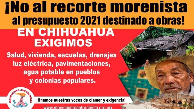 Exigen en Chihuahua que no se recorte el Presupuesto de Egresos de la Federación