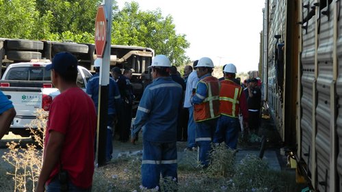 Nuevo y trágico choque con el tren en Saucillo: hay tres heridos