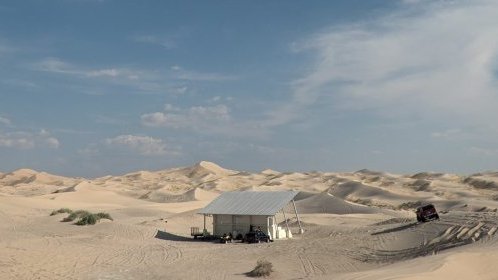 Peregrinación por las dunas del estado más grande