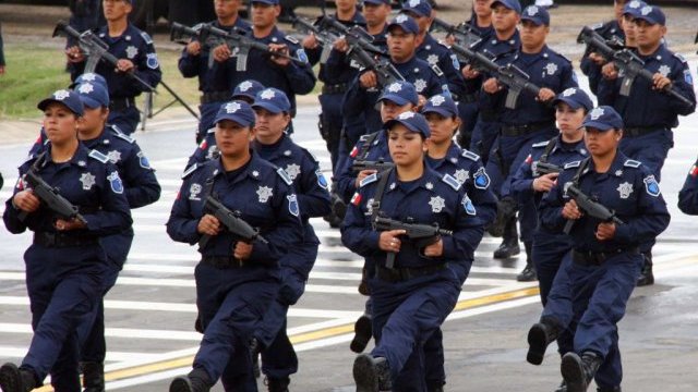 Chihuahua, Quintana Roo y Tamaulipas, con el 25% (o menos) de policías evaluados