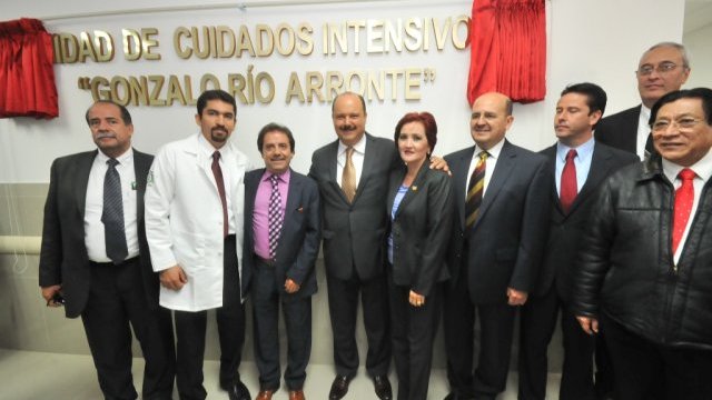 Inaugura gobernador ampliación de hospital en Cuauhtémoc