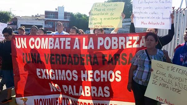 Antorcha exige una justa distribución del Presupuesto de Egresos del Gobierno de Sinaloa