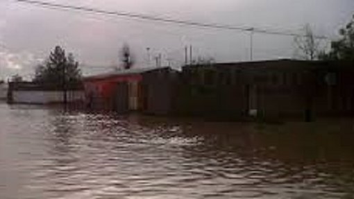 Murguía visita zonas de inundación en Juárez