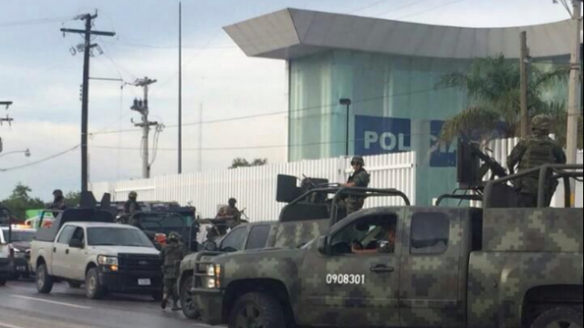 Lanzan granadas a la sede del INE en Tamaulipas