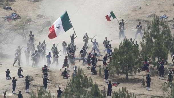 Rememoran 150 años de la Batalla de Puebla