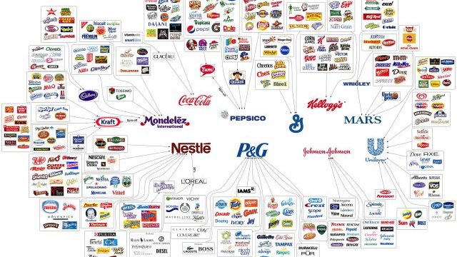 (Casi) todo lo que comes y bebes lo fabrican sólo estas 10 empresas