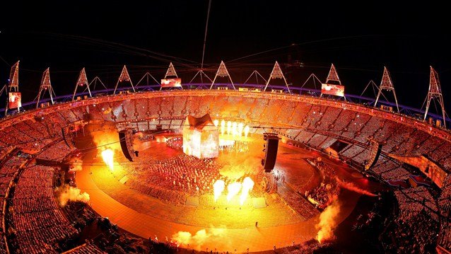 London 2012 Olympics start