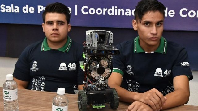 Ganan estudiantes de Delicias segundo lugar en Nacional de Robótica 2019 del Conalep
