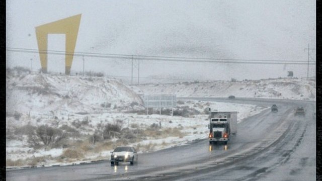 Se espesa la nevada en Ciudad Juárez