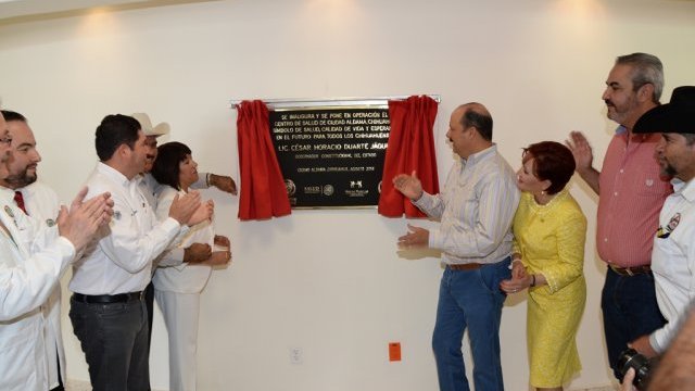 Se inaugura el Centro Especializado de Salud en Aldama