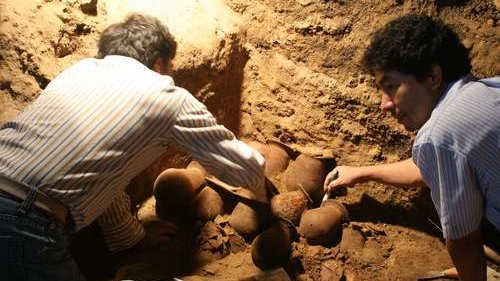 Revelan arqueólogos el hallazgo de petates en Teotihuacán