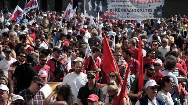 Paraliza a Grecia huelga contra medidas de austeridad