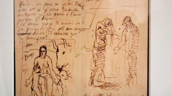 Exponen en Francia carta inédita de Pablo Picasso a Max Jacob