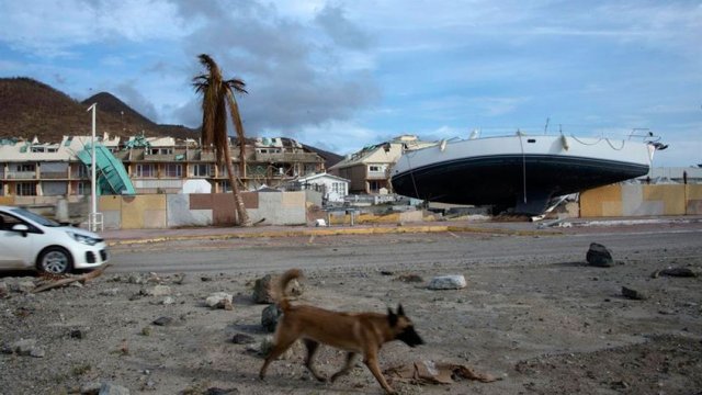 Tras azote de huracán Irma, en Barbuda no queda nadie