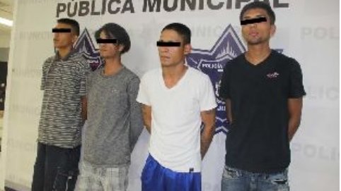 Caen cinco que intentaron ejecutar a un rival en venta de drogas