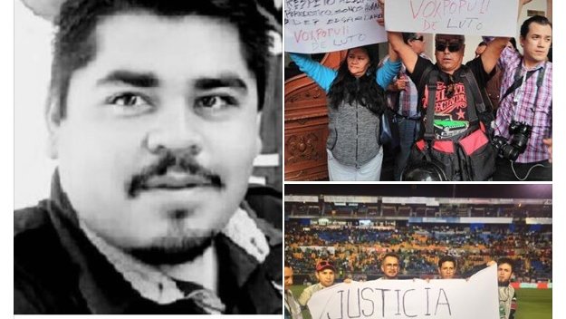 Protestan por el asesinato de fotoperiodista en San Luis Potosí