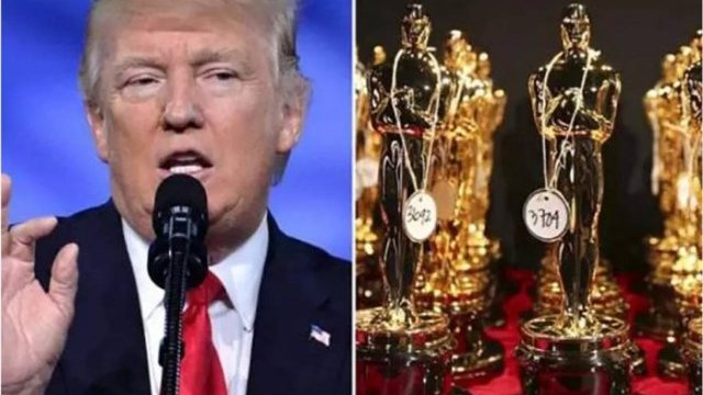 Trata Trump de opacar a los Óscares con baile en la Casa Blanca