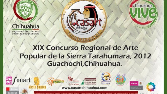 Promueven Concurso Regional de Arte Popular de la Sierra Tarahumara