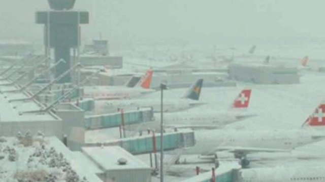 La Bestia del Este obliga al cierre del aeropuerto de Ginebra