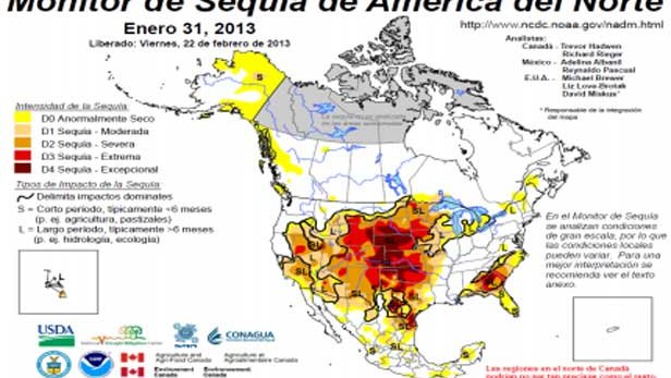 Bajarán 40% lluvias en el país; Chihuahua de los más afectados