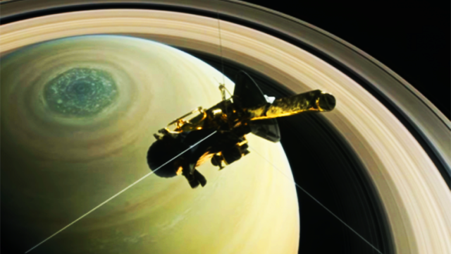 Sonda Cassini dice adiós con último viaje a Saturno