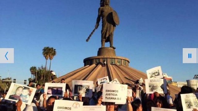 En Tijuana, reclaman justicia con marcha del silencio 