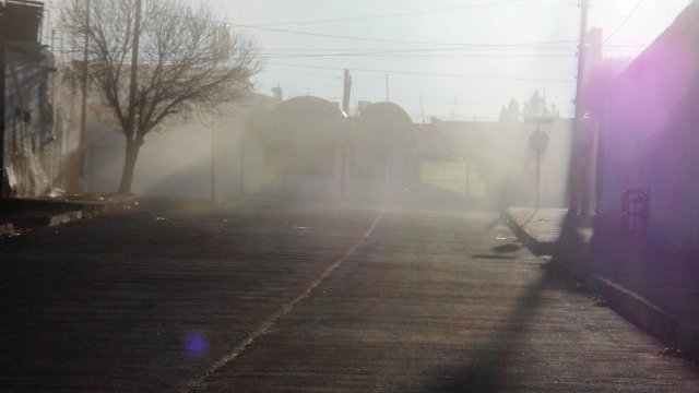 Humo y aroma de café inundan vecindario en la Zarco