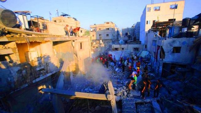 Feroz ofensiva de Israel contra Palestina: más de 70 muertos
