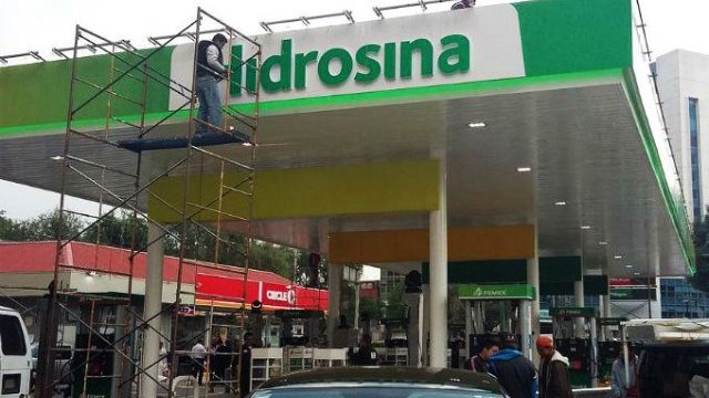 Hidrosina inaugura primera gasolinera de marca propia