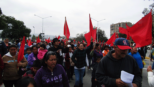 Tras movilización, antorchistas logran acuerdos en Tijuana