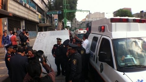 Confirman estallido por pólvora en metro Bellas Artes