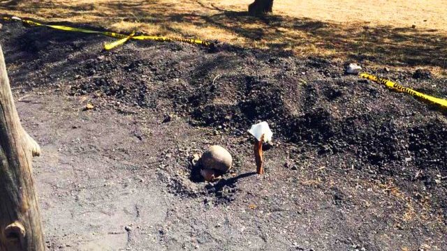 Encuentran un cráneo humano en Carichí