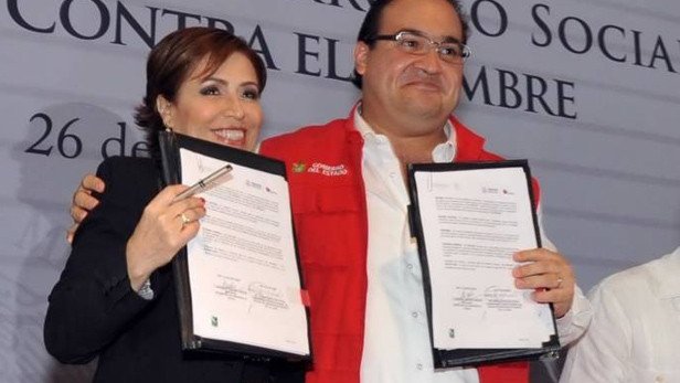 Entregan petición de juicio político contra Rosario Robles